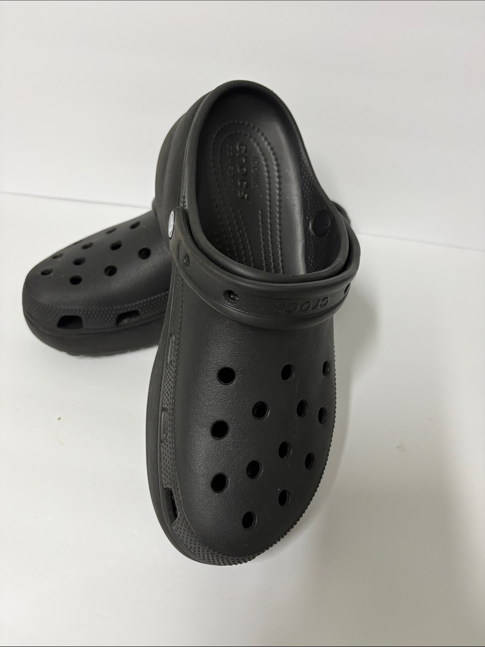 CROCS Classic Clog - Black Men's Slip-On Sandal